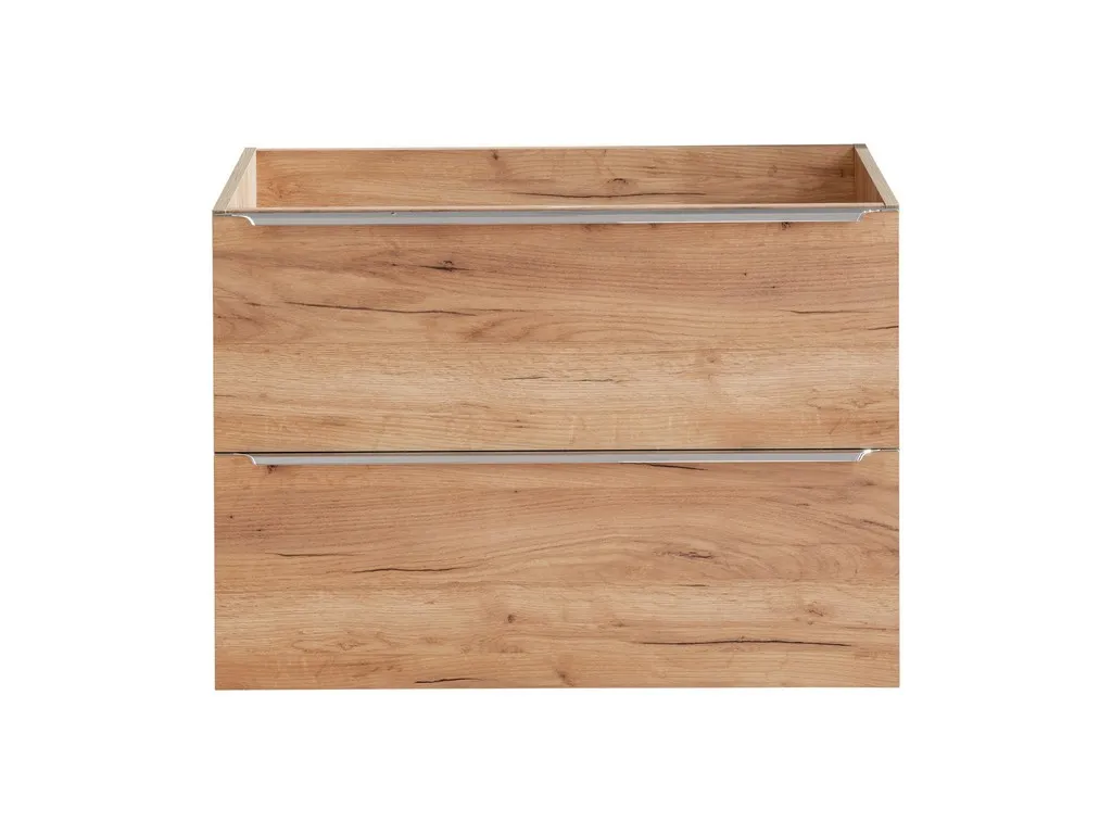 5-3 CAPRI OAK 821A vonios spintelė praustuvui su natūralaus ąžuolo apdaila