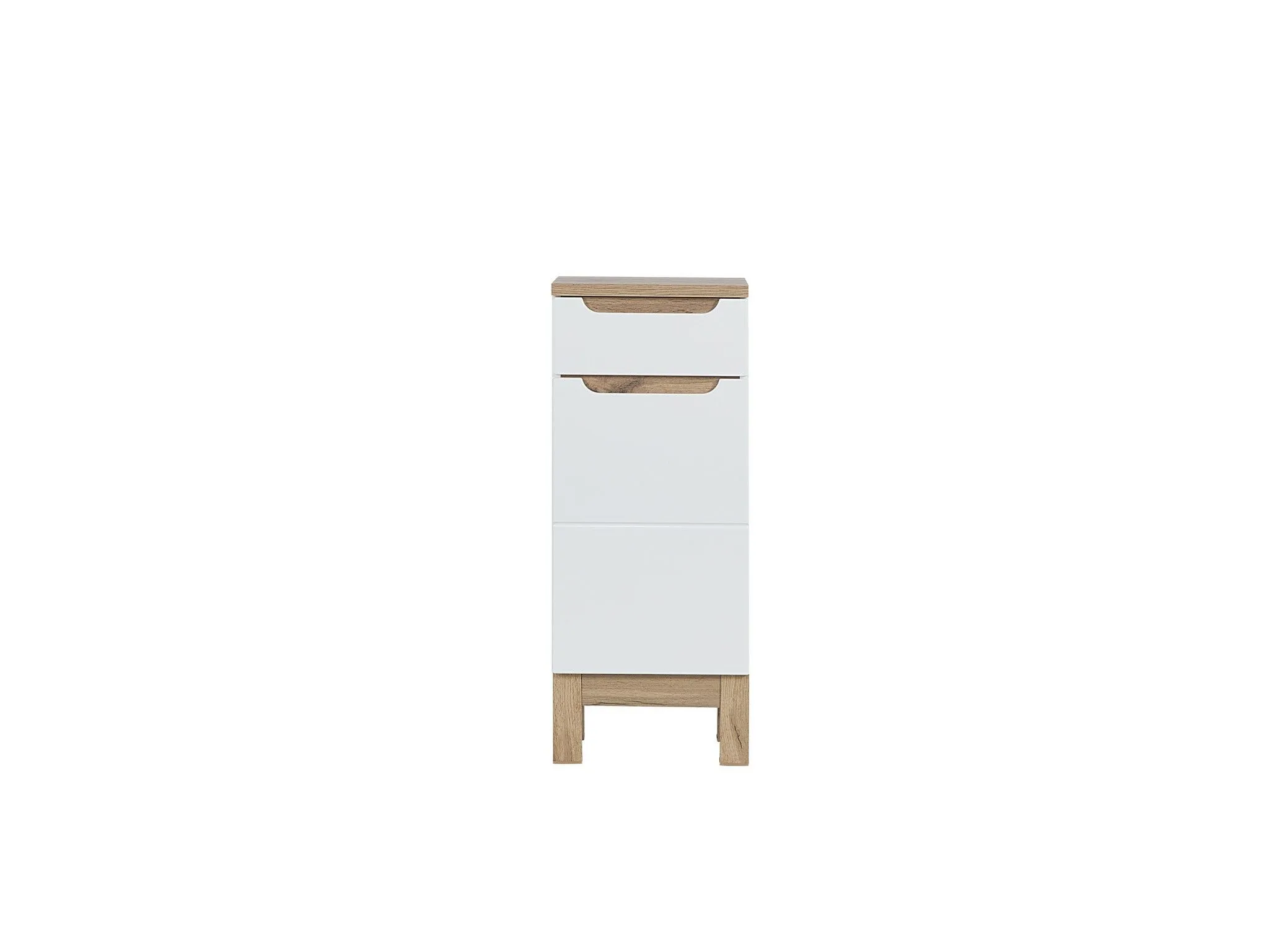 BA-GS136426-6 Balta vonios spintelė BALI WHITE 810 su elegantišku dizainu