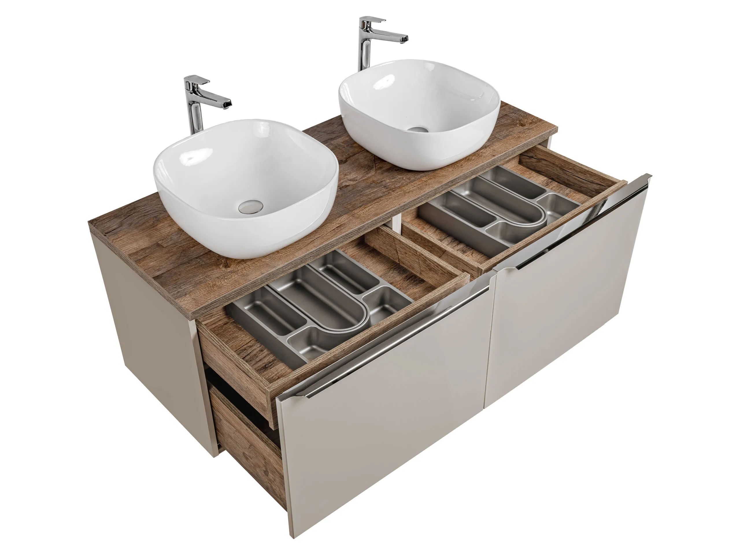 BA-GS211209-3 Moderni vonios spintelė GS211209 su elegantišku dizainu