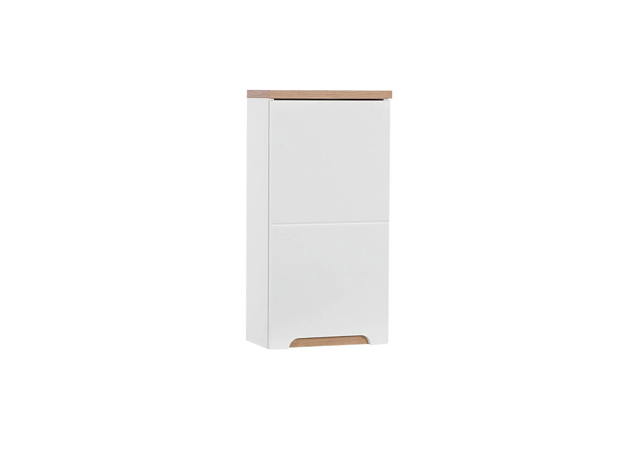 BA-GS2439386-5 Balta vonios spintelė BALI WHITE 830 su moderniomis durelėmis
