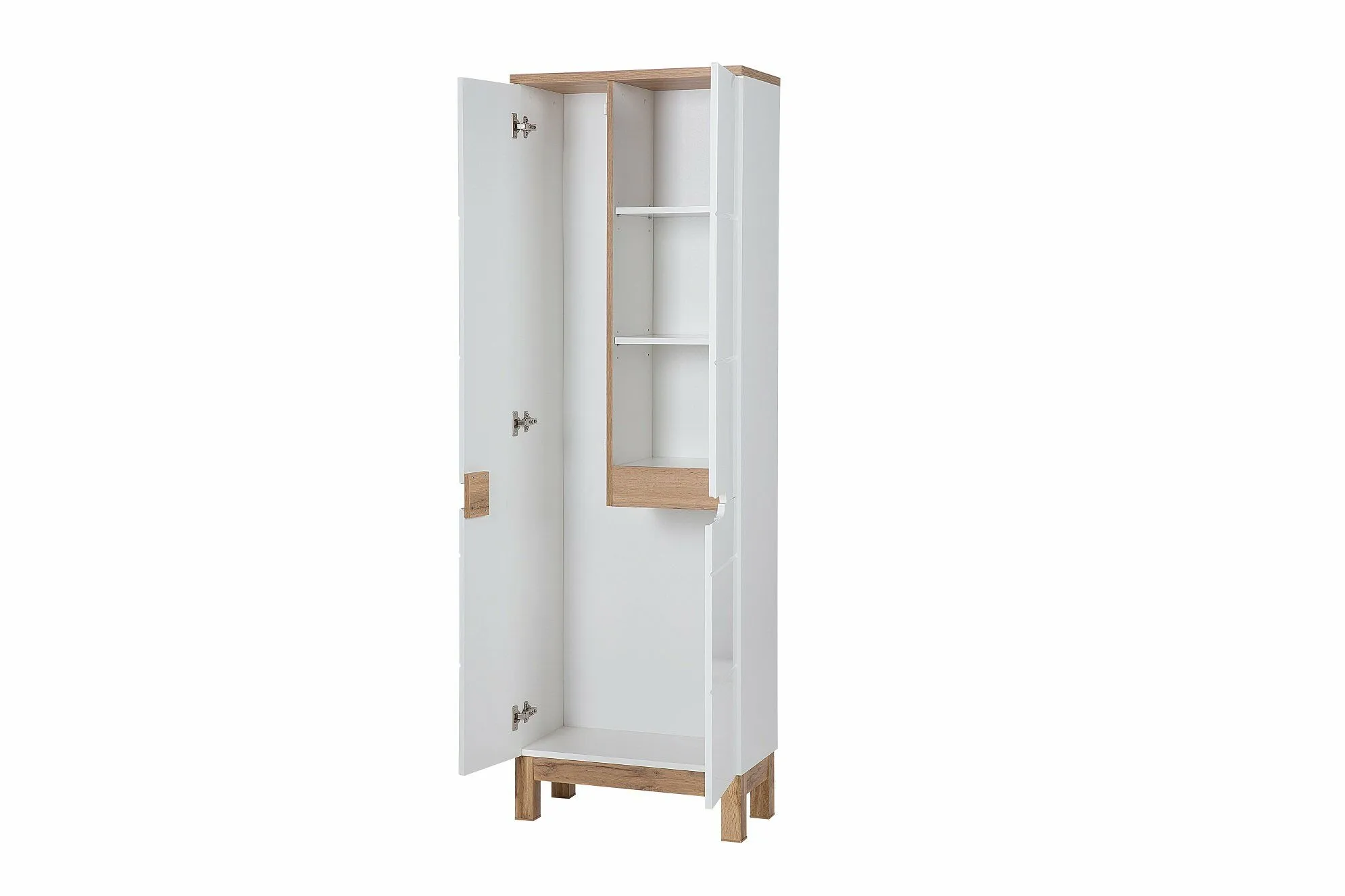 BA-GS2439394-1 Balta vonios spintelė BALI WHITE 900 su moderniu dizainu