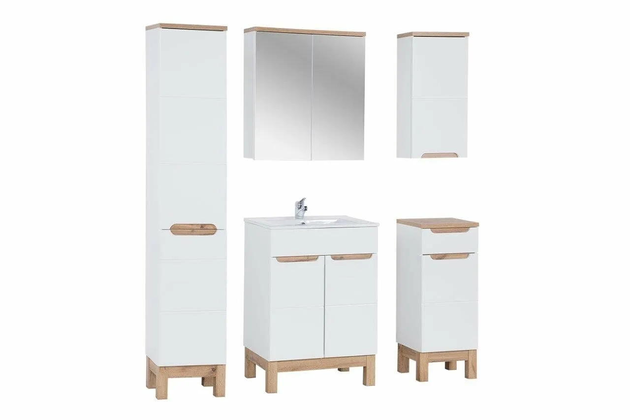 BA-GS2439729-1 Balta vonios spintelė BALI WHITE 800 su moderniu dizainu