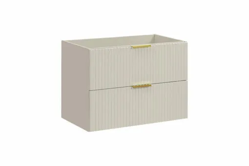 Spintelė praustuvei 80 cm 2 stalčiai