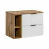 Komplektas 80 cm su stalviršiu