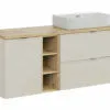 Komplektas 140cm su stalviršiu ir praustuvu Trust