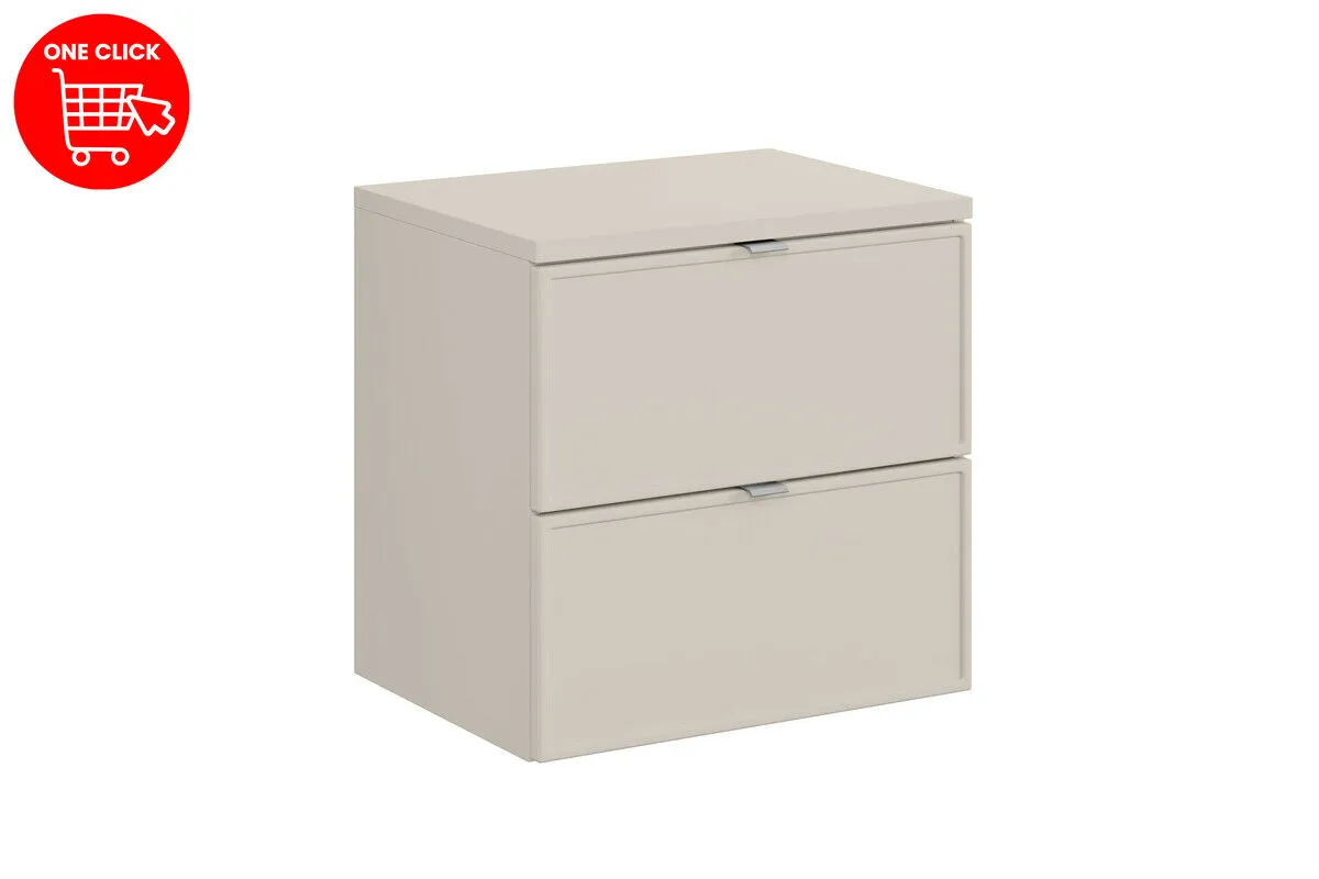 BA-VL100138-2 60 cm komplektas su stalviršiu moderniam vonios kambariui