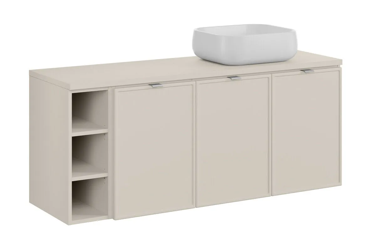 BA-VL100143-1 Komplektas 140cm su stalviršiu ir praustuvu Nika