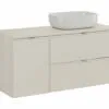 Komplektas 120 cm su stalviršiu ir praustuvas Smile
