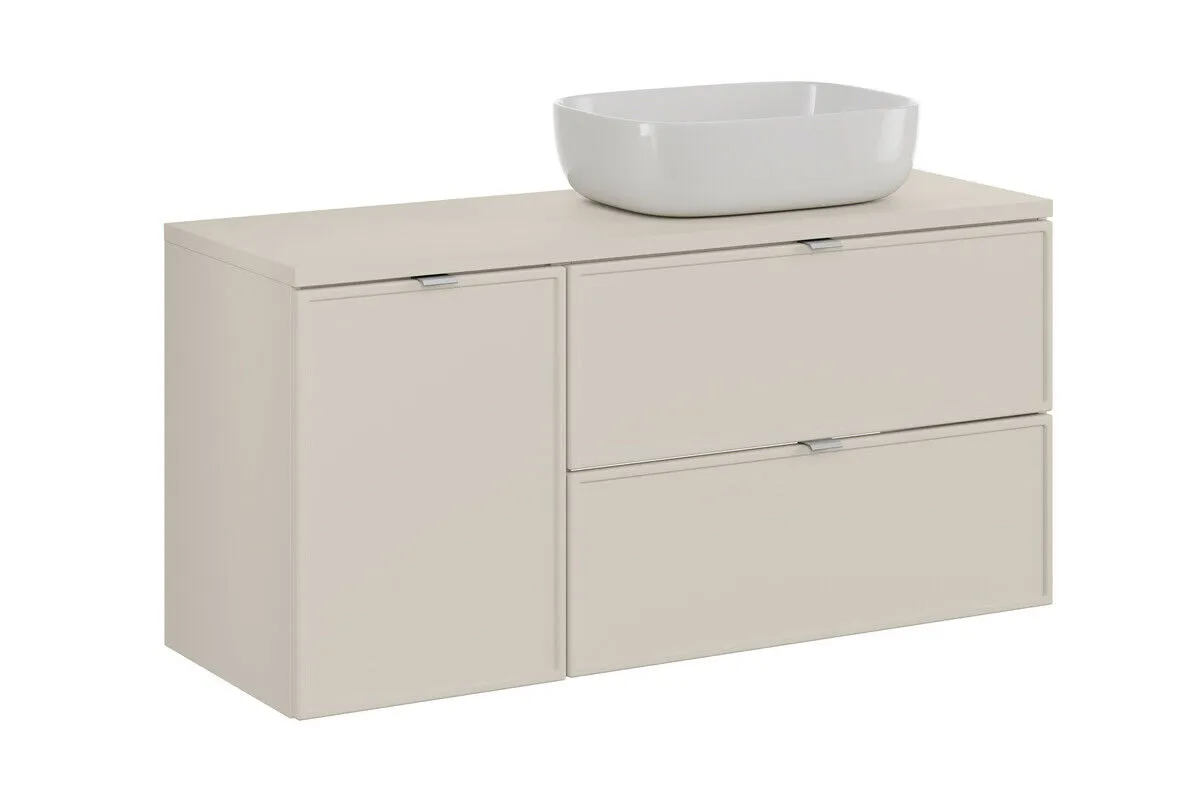 BA-VL100152-1 Komplektas 120 cm su stalviršiu ir praustuvas Smile