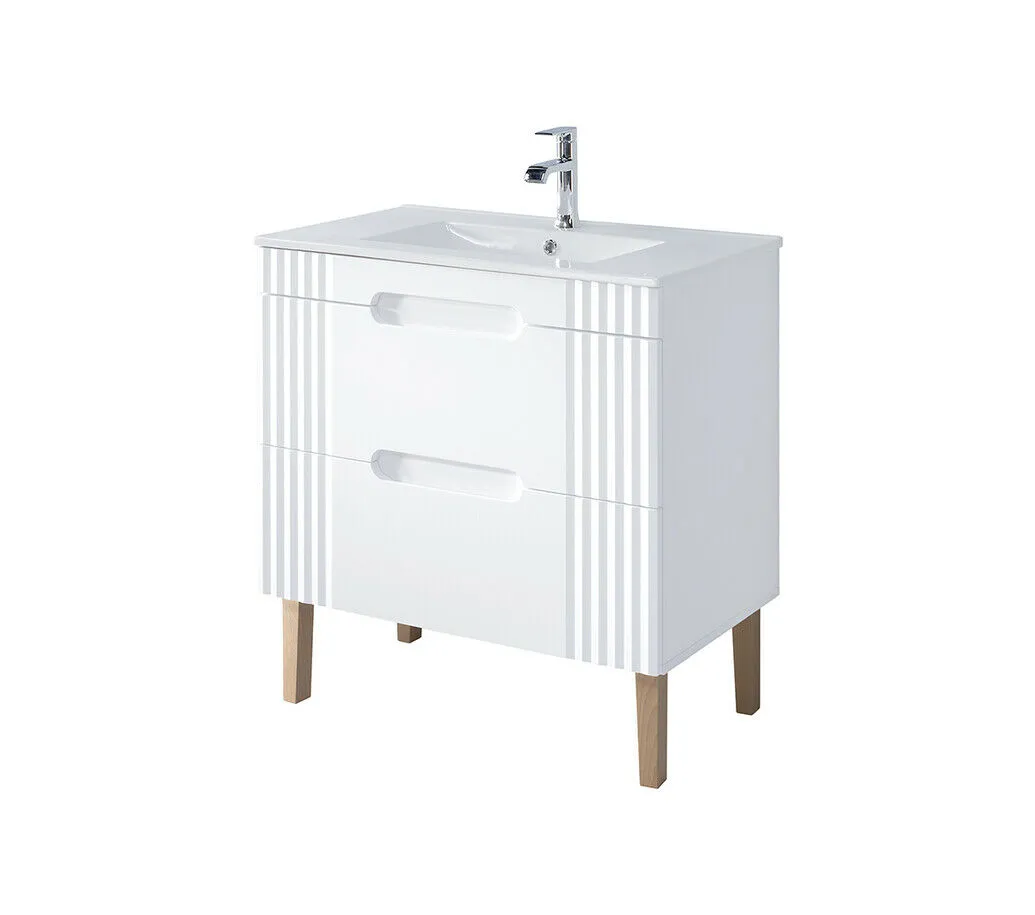 BA-VL100195-1 Komplektas 80 cm su praustuvu