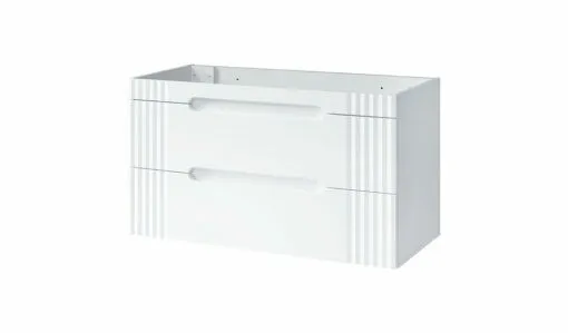 Spintelė praustuvei 120 cm 2 stalčiai