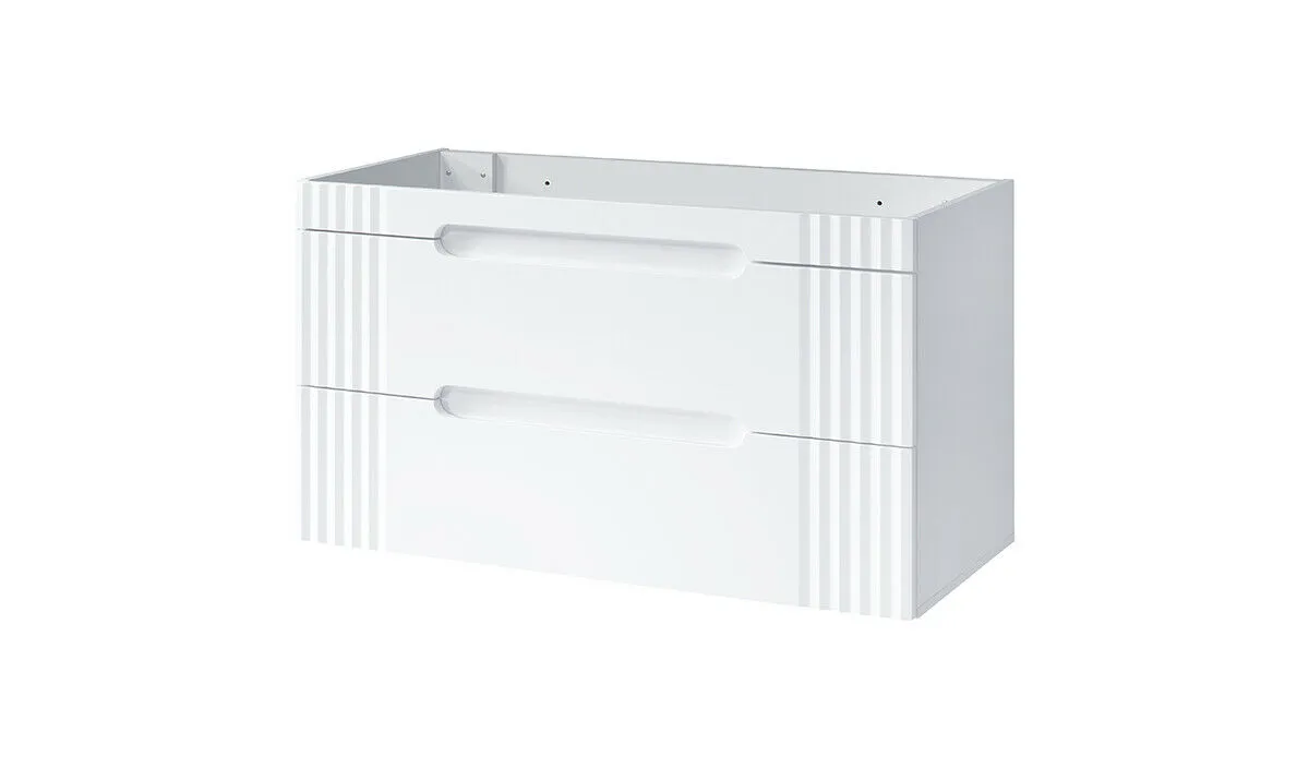 BA-VL100203-1 Spintelė praustuvei 120 cm 2 stalčiai