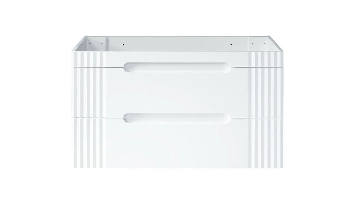 BA-VL100203-2 120 cm spintelė praustuvei su dviem stalčiais