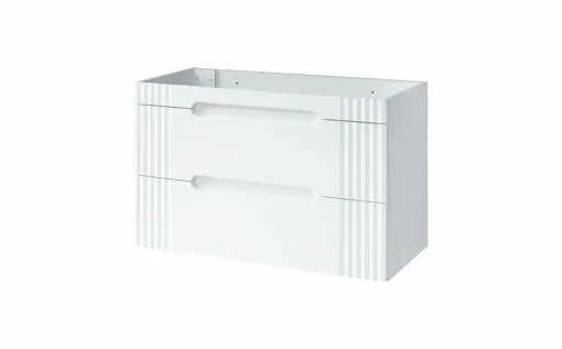 Spintelė praustuvei 100 cm 2 stalčiai