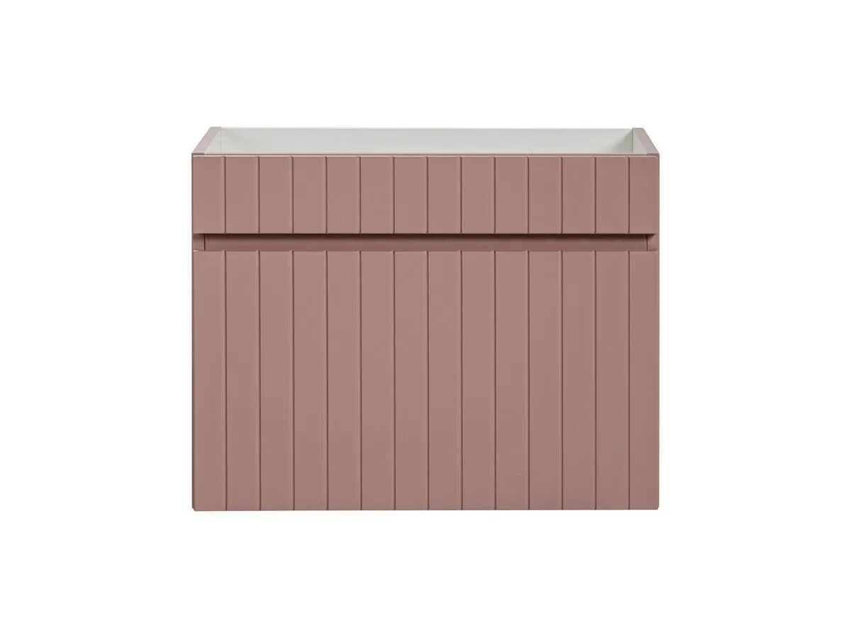 BA-VL100266-2 Balta 60 cm spintelė praustuvei su vienu stalčiumi