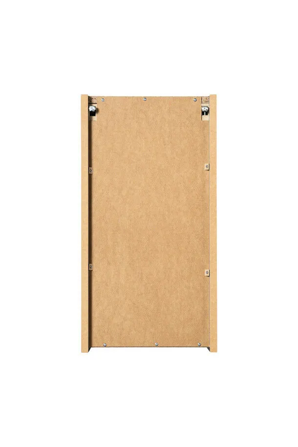 BA-VL100334-5 Pakabinama 30 cm spintelė su viena durele vonios kambariui