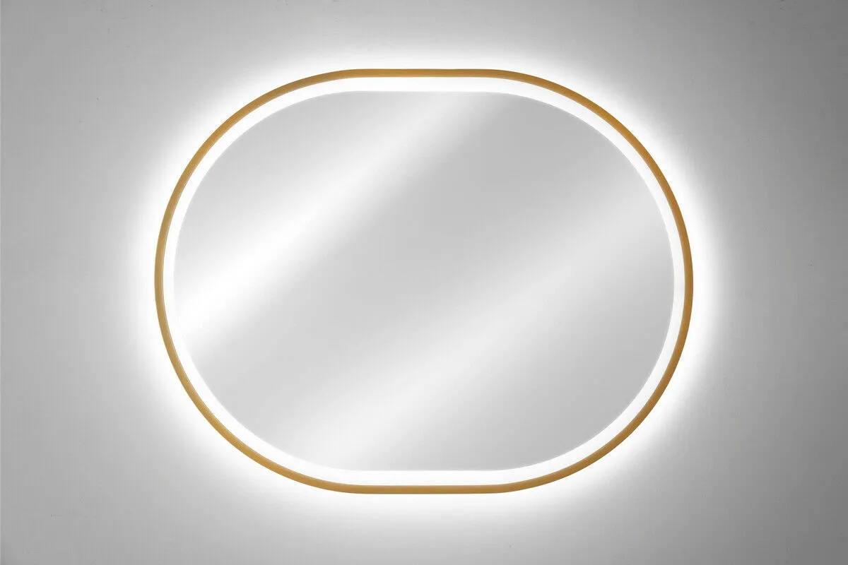 BA-VL100368-7 Modernus veidrodis su LED apšvietimu vonios kambariui