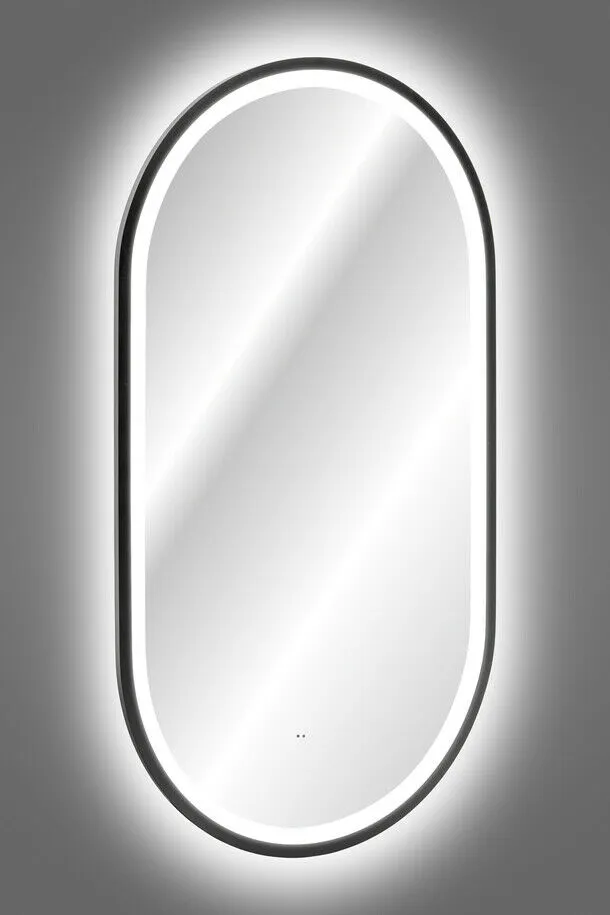 BA-VL100369-4 Modernus veidrodis su LED apšvietimu vonios kambariui