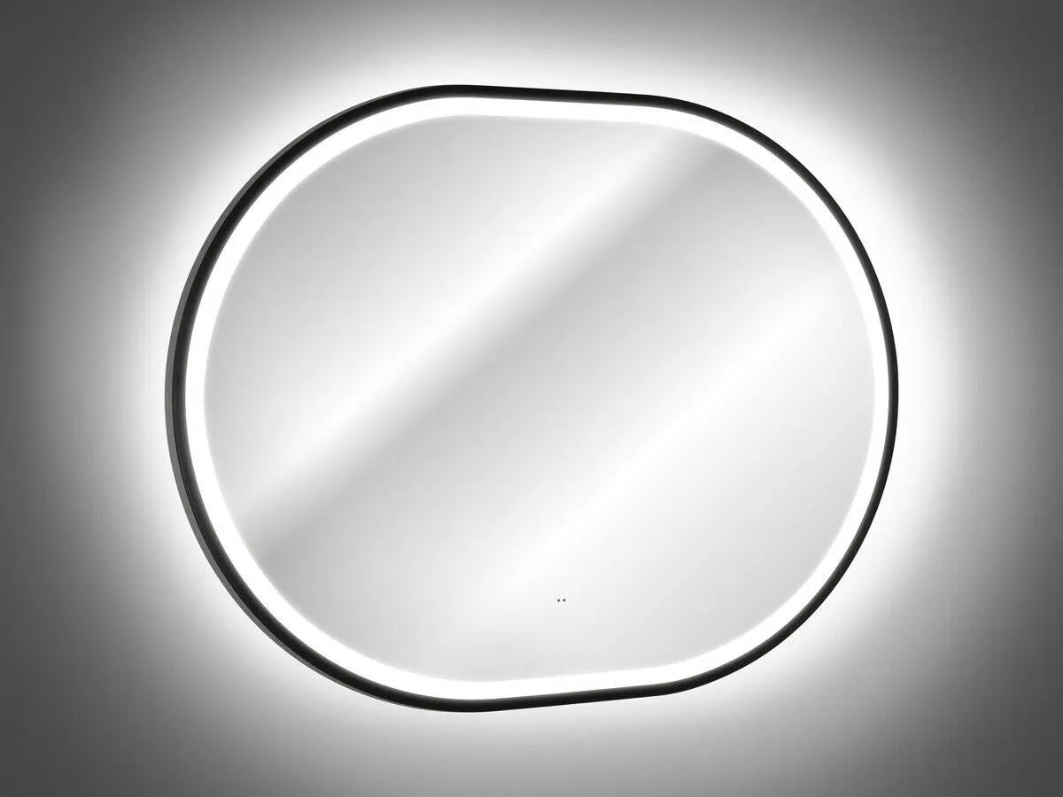 BA-VL100370-4 Modernus veidrodis su LED apšvietimu vonios kambariui