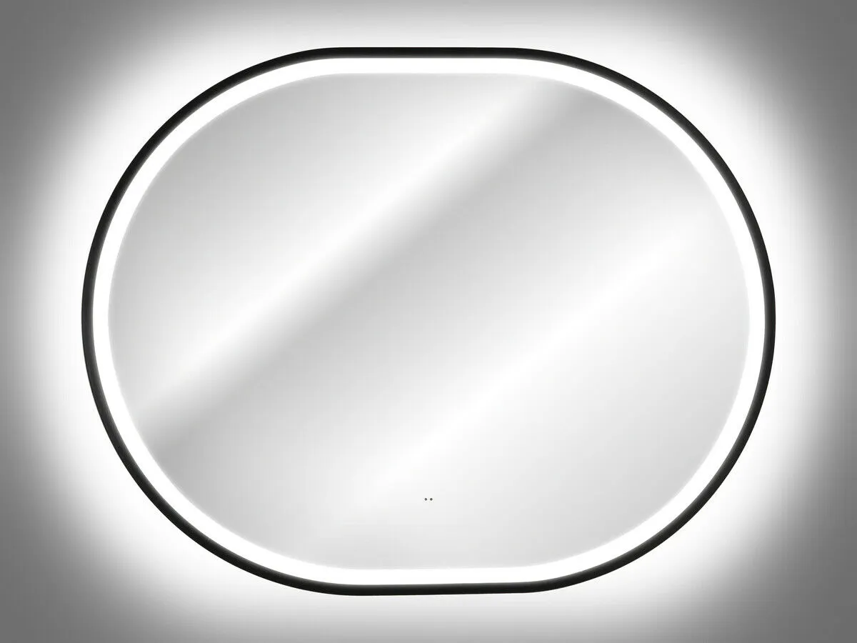 BA-VL100370-5 Modernus veidrodis su LED apšvietimu vonios kambariui