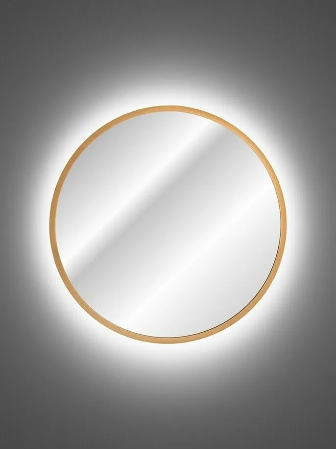 BA-VL100379-3 Modernus veidrodis su LED apšvietimu vonios kambariui