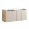 Komplektas 120 cm su praustuvu SKY