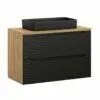 Komplektas 90cm su stalviršiu ir praustuvu Slim