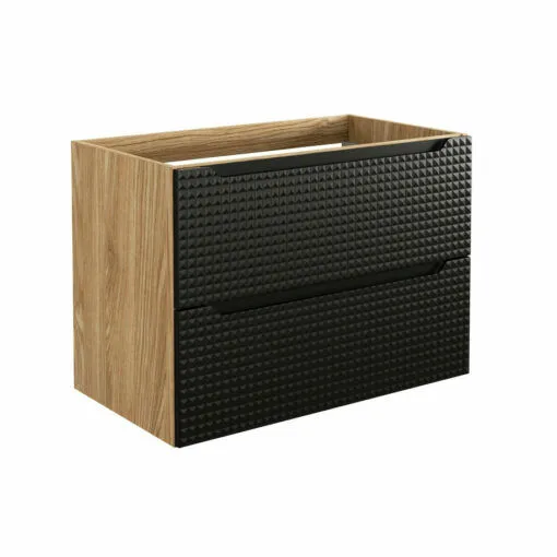 Spintelė praustuvei 80 cm 2 stalčiai