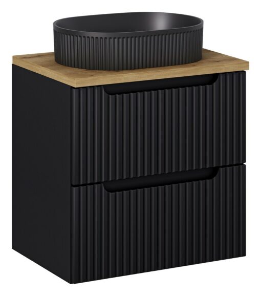 Komplektas 60cm su stalviršiu ir praustuvu Beyond