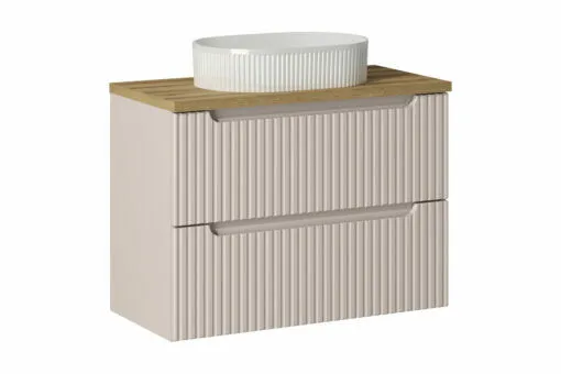 Komplektas 80cm su stalviršiu ir praustuvu Beyond