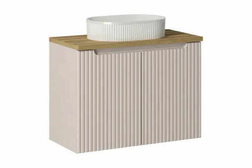 Komplektas 80cm su stalviršiu ir praustuvu Beyond