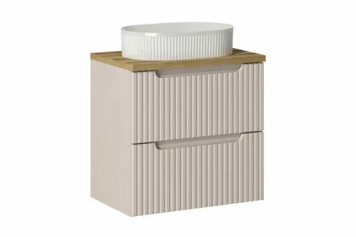 Komplektas 60cm su stalviršiu ir praustuvu Beyond