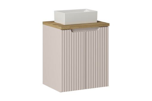 Komplektas 50cm su stalviršiu ir praustuvu Gaja