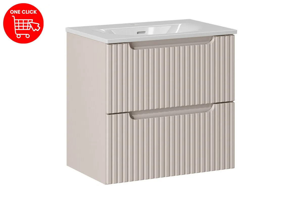 BA-VL100594-2 60 cm SKY komplektas su moderniu praustuvu vonios kambariui