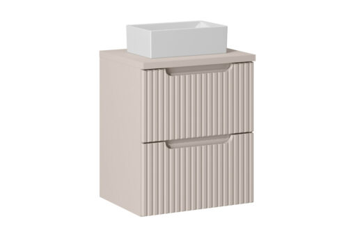 Komplektas 50cm su stalviršiu ir praustuvu Gaja