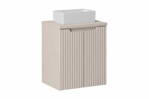 Komplektas 50cm su stalviršiu ir praustuvu Gaja