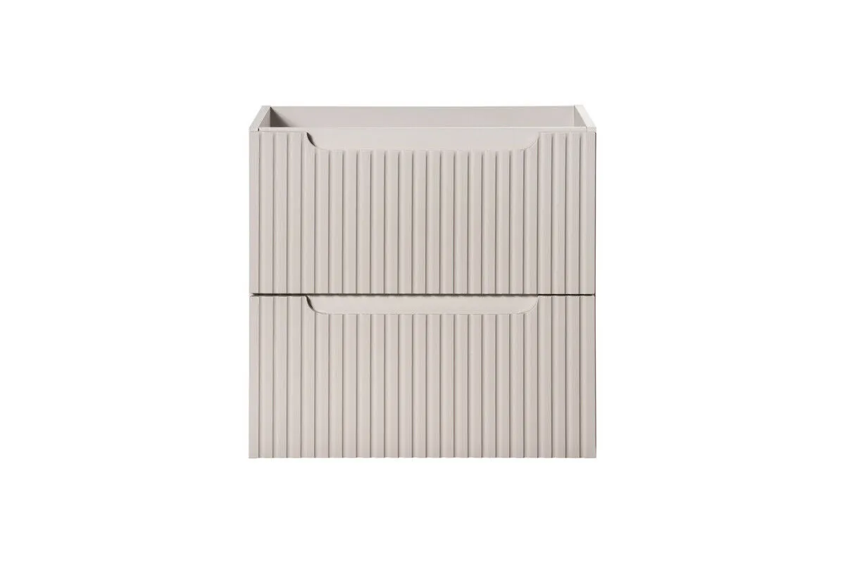 BA-VL100606-2 60 cm praustuvės spintelė su dviem stalčiais voniai