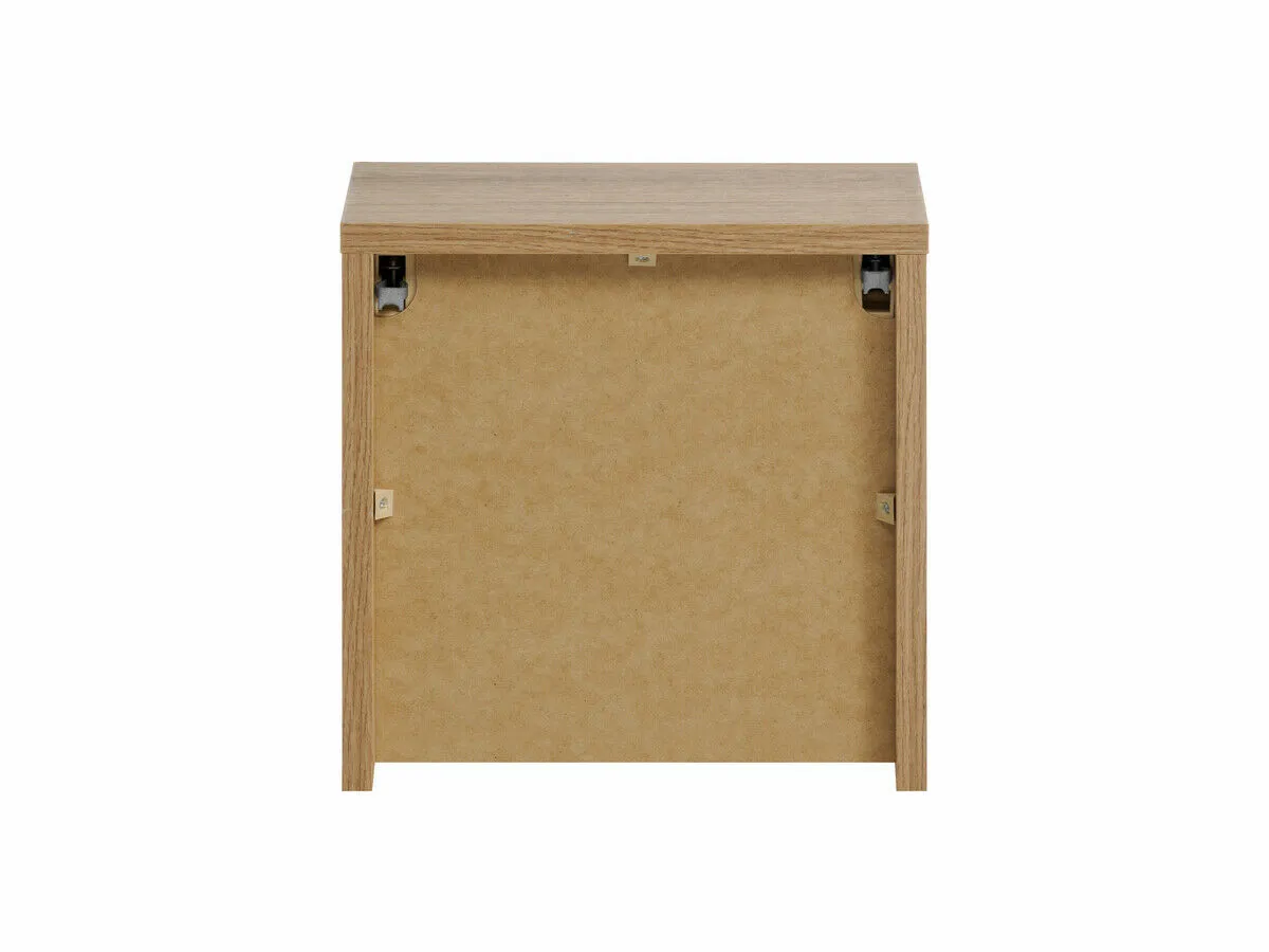 BA-VL100644-4 Pakabinama spintelė Qubik 30x30 cm su viena durele