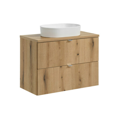 Komplektas 80cm su stalviršiu ir praustuvu Beyond