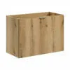 Spintelė praustuvei 80 cm 2 durelės