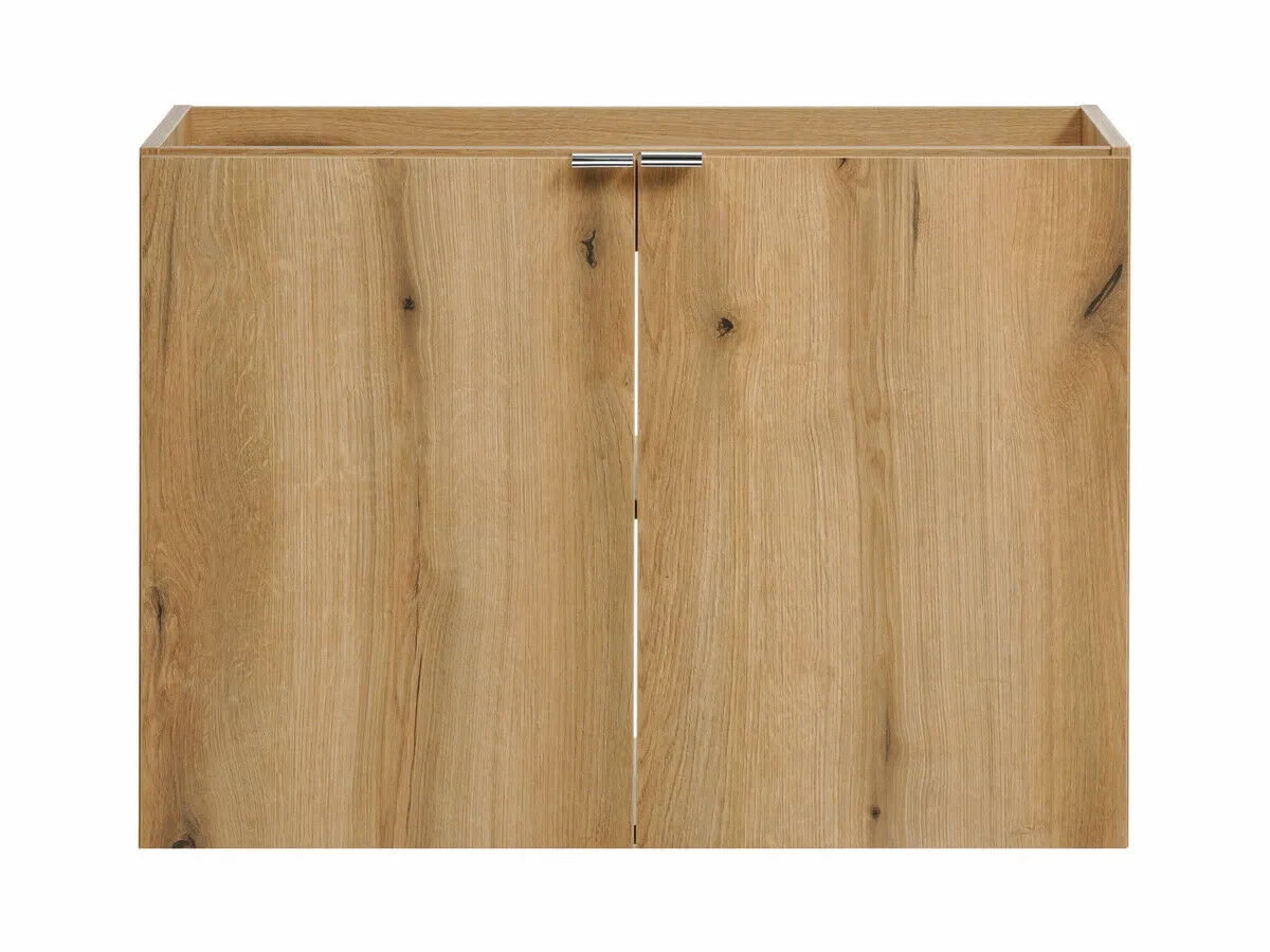 BA-VL100668-2 80 cm praustuvės spintelė su dviem durelėmis vonios kambariui