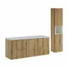 Komplektas 140cm su stalviršiu ir spintelė