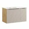 Komplektas 90cm su praustuvu GO 2