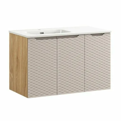Komplektas 90cm su praustuvu GO 2