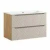 Komplektas 90cm su praustuvu SKY
