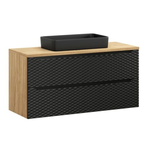 Komplektas 120 cm su stalviršiu ir praustuvas Slim