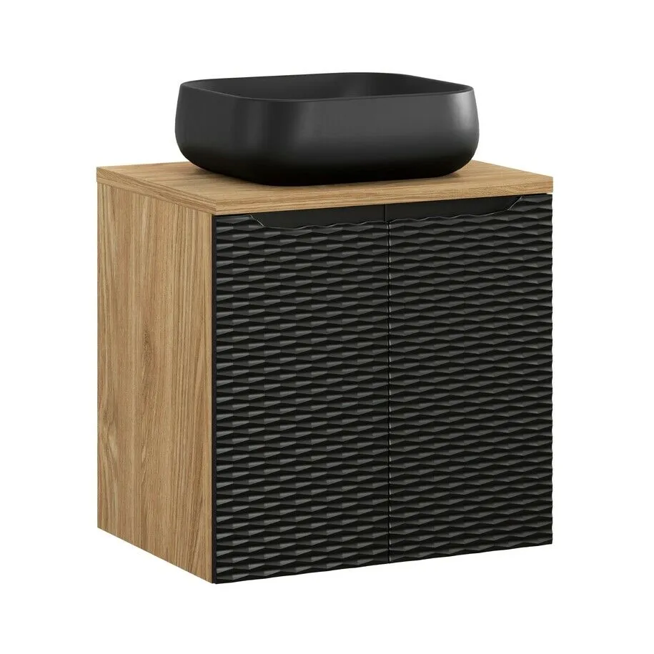 BA-VL100848-1 Komplektas 60 cm su stalviršiu ir praustuvas Nika