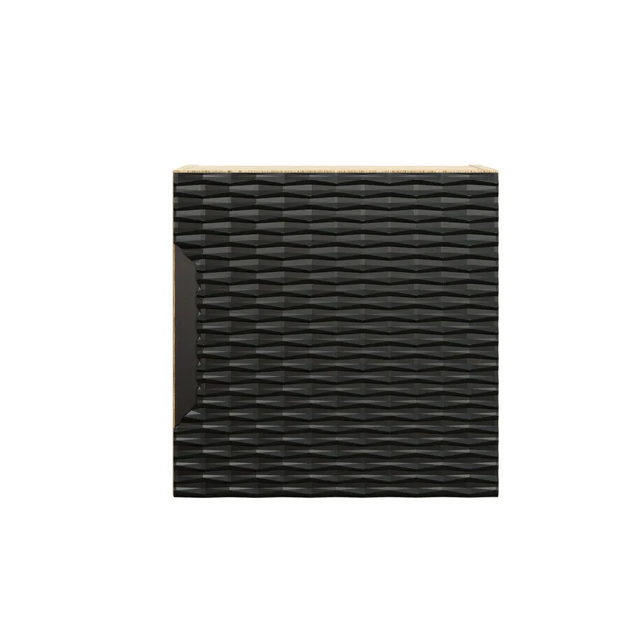 BA-VL100858-2 Pakabinama spintelė Qubik 35x35 cm su viena durele
