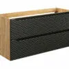 Spintelė praustuvei 120 cm 2 stalčiai