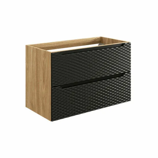 Spintelė praustuvei 90 cm 2 stalčiai